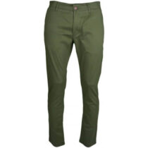 Pantalon Chino Kaki Homme - Slim Fit - Vert - 38