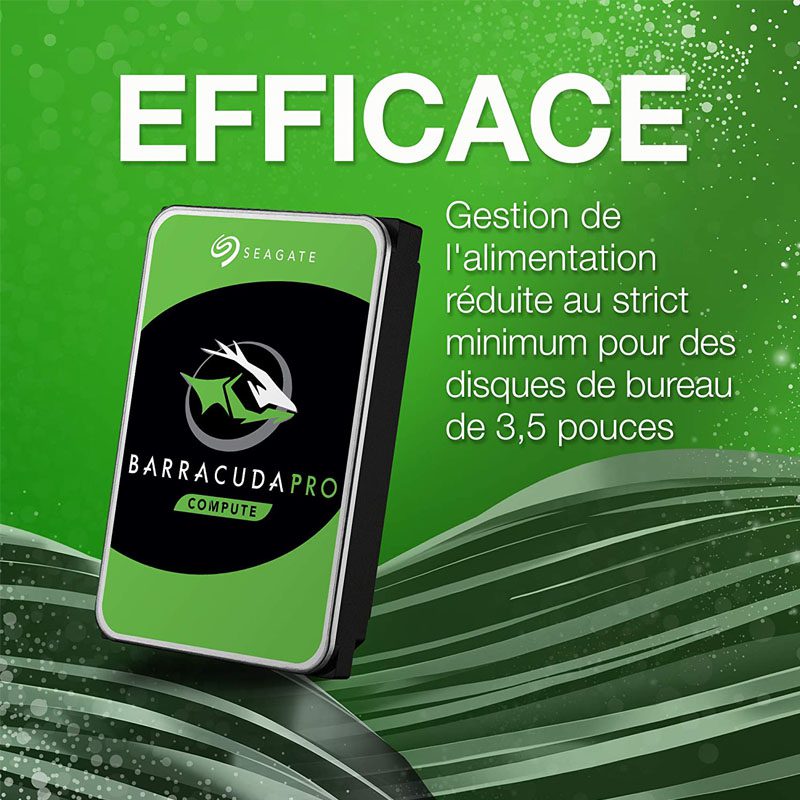 DD Seagate Barracuda 1 To Efficace