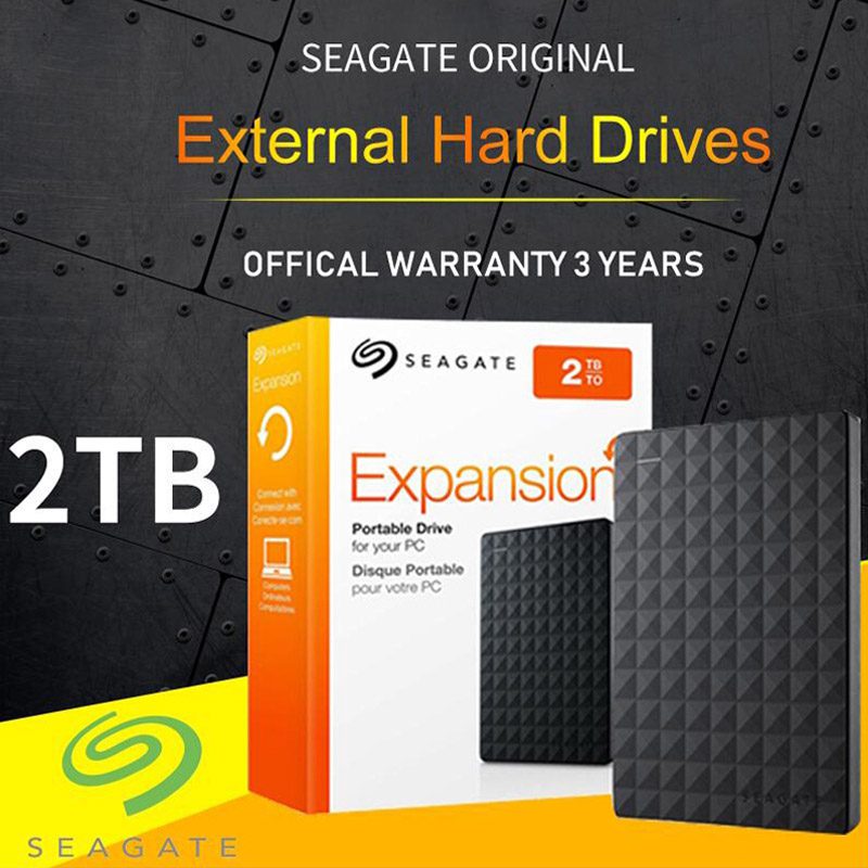 Disque Dur Seagate Expansion 2 To afficje 3 ans garantie