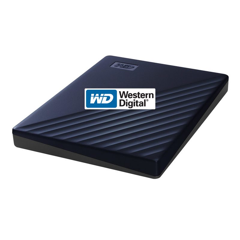 Disque Dur WD My Passport 2 To couché hautN