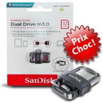 Clé USB3 32Go Sandisk Ultra Dual Androïd M3