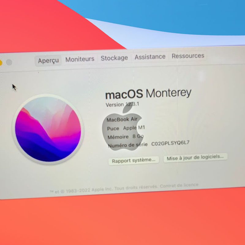 MacBook Air 13.3’’ retina M1 2020