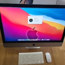 iMac 27’’ retina 5K 4Go modèle 2017 - i5 3.4 GHz - 1 To Fusion Drive/16Go Ram - Occasion directe arrivée des USA, livrée dans son carton d’origine. Ensemble nickel avec 2 mois de garantie !