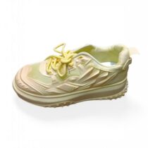 Baskets enfants - Semelle épaisse - P. 35 à 40 + 1 paire de chaussettes offerte - Jaune
