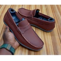 Mocassin Geogra - Homme - P. 40 a 45 - Marron Fonce