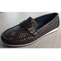 Mocassin Femme - Louis Vuitton - Générique - Marron Fonce