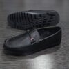 Mocassin noir