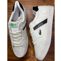 Basket Lacoste Homme - Pointures 40 a 45 - Blanche