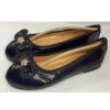 Ballerine noir scintillante