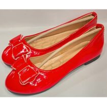Ballerines femmes scintillantes - P. 31 a 36 - Rouge