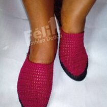 Ballerine femme tissée à la main R2023