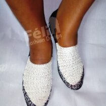 Ballerine femme tissée à la main R2024