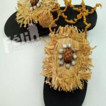 Sandale Africaine Nu-Pieds tissée à la main - Semelles Plates - Femme - P.39