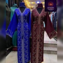 Robe Femme Abaya - longues manches avec hijab