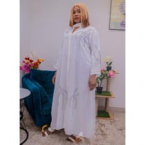 Robe Femme Abaya - longues manches avec hijab