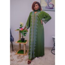 Robe Femme Abaya - longues manches avec hijab