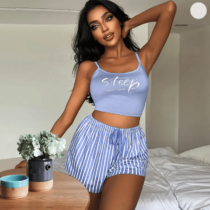 Ensemble Pyjama 02 pièces - Bleu ciel