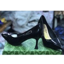 Escarpin à talon moyen 5cm - Noir