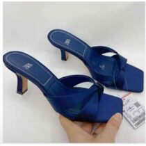 Mules ZARA à talons - Pointures 37 à 41 - Bleu