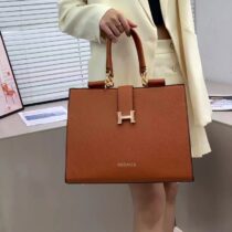 Sac à Main Hermes 2 en 1 - Générique - Collection - Marron