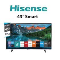 Smart TV HISENSE 43 Pouces - Full HD - Garantie 06 mois