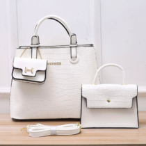 Sac à Main Hermes 3 en 1 + une paire de sandale offerte - Collection - Blanche