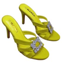 Mules à Talons - 37 à 40 - Jaune