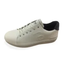Basket Balmain - Homme - Pointure 40 à 45 - Marron, Blanche - Blanche