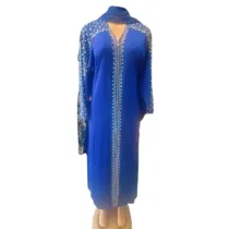 Robe Femme Abaya - longues manches avec hijab