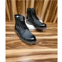 Botte Montante - Cuir - Pointures. 40 à 46 - noir pale